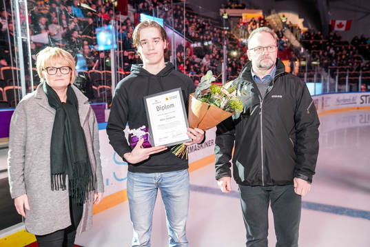 Årets junior Albin Sundsvik