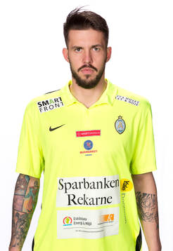 AFC Eskilstunas målvakt Mihail Ivanov