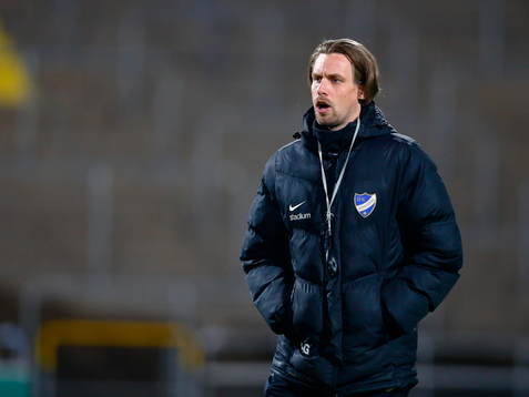 Tränare Anders Gahnström