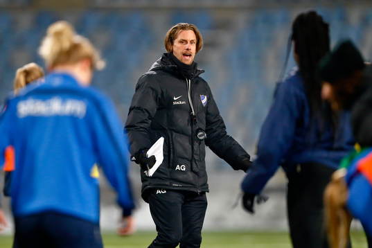 Tränare Anders Gahnström