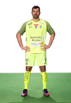 AFC Eskilstunas målvakt Gianluca Curci