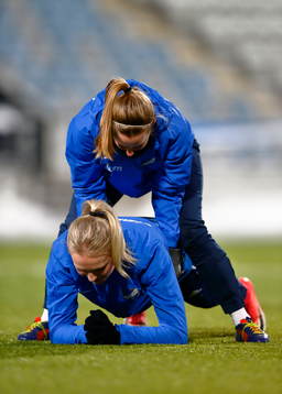 Träning med IFK Norrköping DFK på Östgötaporten