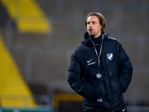 Tränare Anders Gahnström