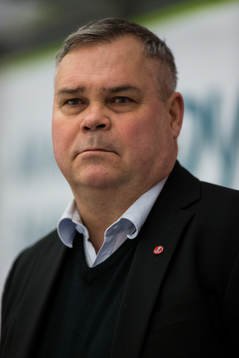 Vita Hästens tränare Leif Strömberg