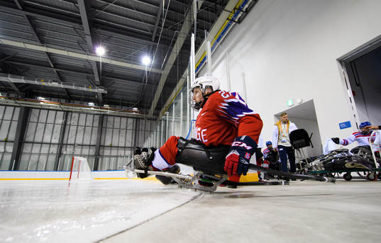 A handout photo made available by the Olympic Information