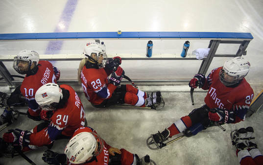 A handout photo made available by the Olympic Information