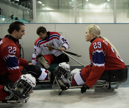 A handout photo made available by the Olympic Information