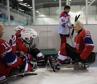 A handout photo made available by the Olympic Information