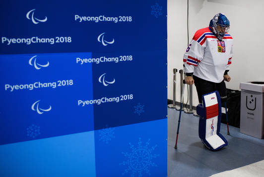 A handout photo made available by the Olympic Information