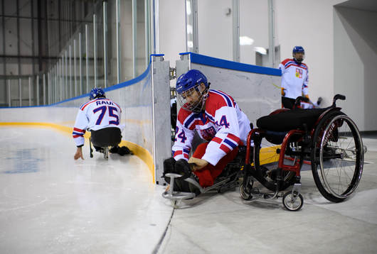 A handout photo made available by the Olympic Information