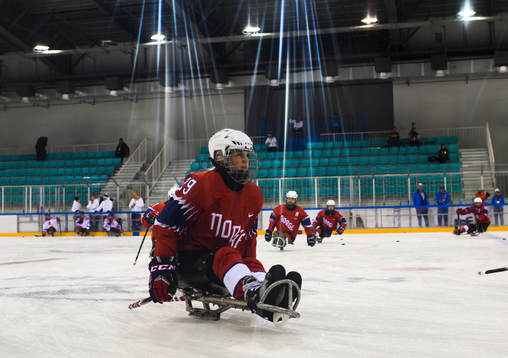 A handout photo made available by the Olympic Information