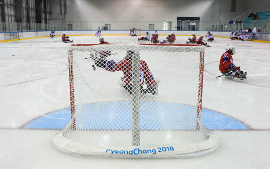A handout photo made available by the Olympic Information