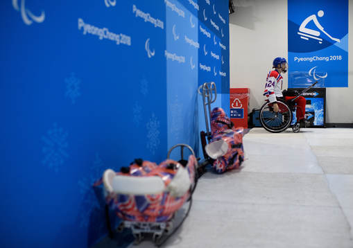 A handout photo made available by the Olympic Information