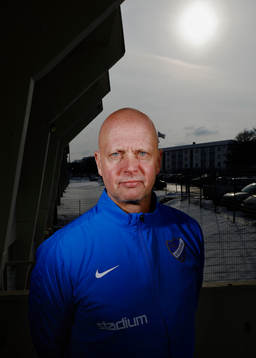 Tränare Tony Martinsson, ledare för fotbollsakademin