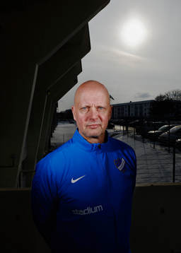 Tränare Tony Martinsson, ledare för fotbollsakademin