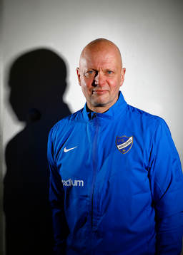 Tränare Tony Martinsson, ledare för fotbollsakademin