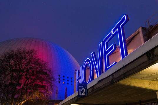 Exteriör av Hovet