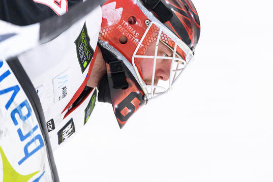 Malmö Redhawks målvakt Oscar Alsenfelt