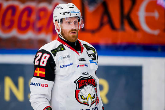 Malmö Redhawks Jens Olsson deppar