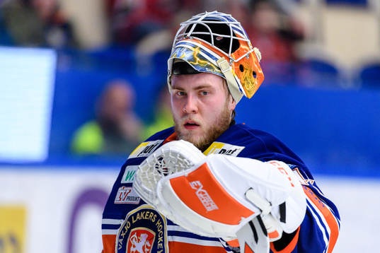 Växjös målvakt Viktor Andrén