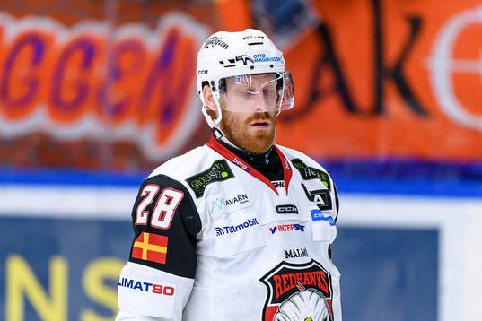 Malmö Redhawks Jens Olsson deppar