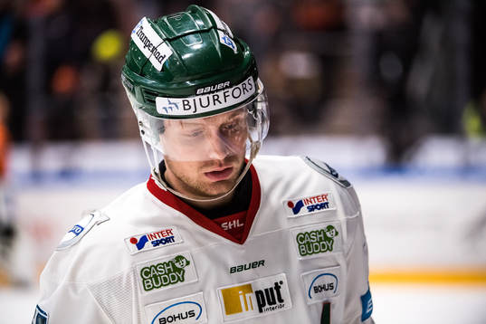 Frölundas John Nyberg  deppar