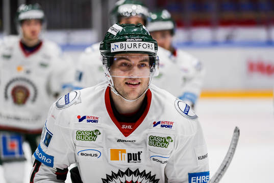 Frölundas Pathrik Westerholm jublar