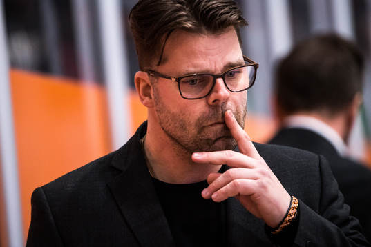 Karlskronas tränare Ove Molin deppar