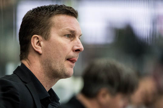 Färjestads tränare Johan Pennerborn