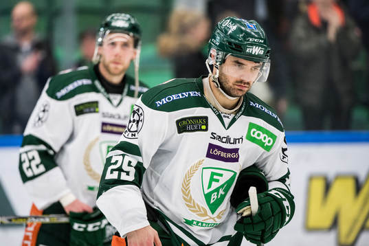 Färjestads Martin Johansson deppar