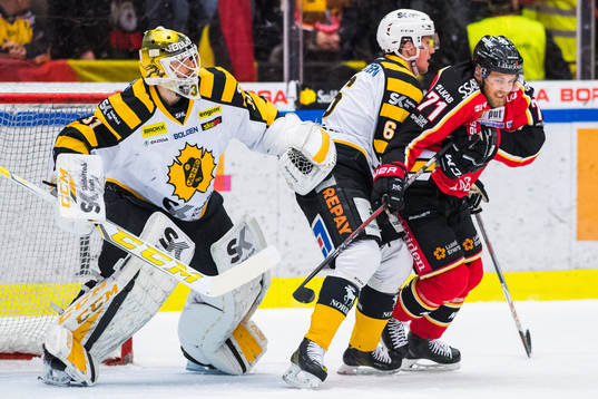 Skellefteås Filip Berglund och Luleås Patrick Cehlin
