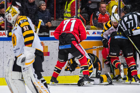 Luleås Patrick Cehlin och Skellefteås Jonathan Pudas
