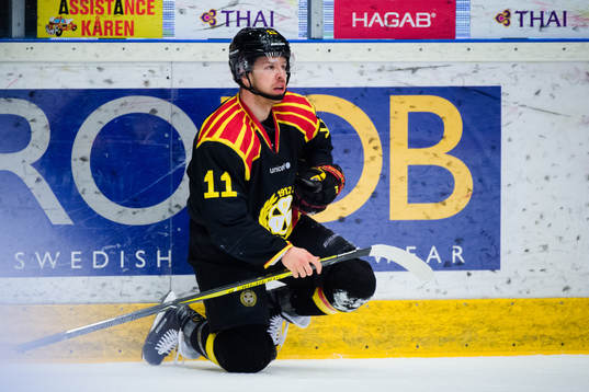 Brynäs Kevin Clark har ont