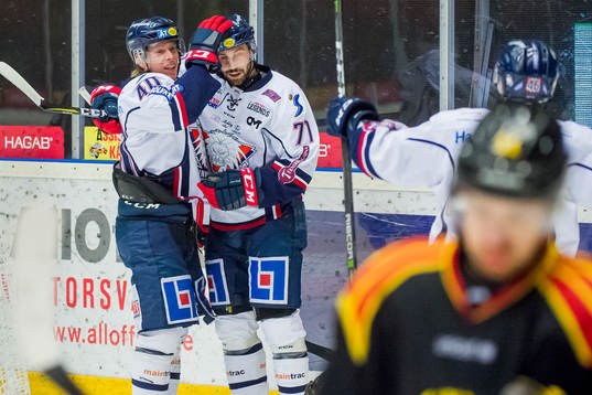 Linköpings Ken André Olimb och Daniel Olsson Trkulja
