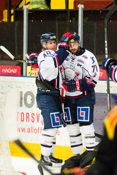 Linköpings Ken André Olimb och Daniel Olsson Trkulja