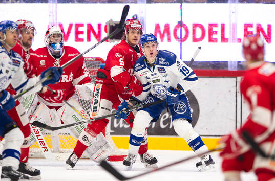 Leksands Tobias Forsberg och Timrås Didrik Strömberg