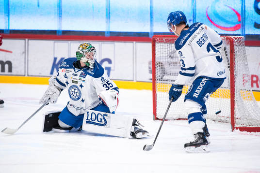 Leksands målvakt Robin Rahm
