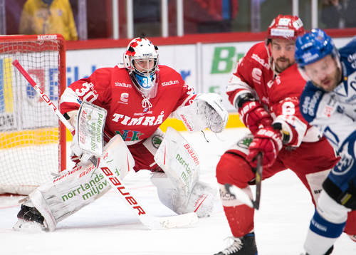 Timrås målvakt Henrik Haukeland
