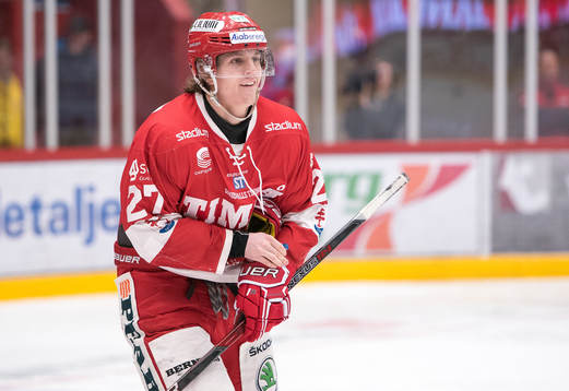 Timrås Johannes Kinnvall jublar