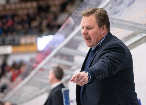 Leksands tränare Leif Carlsson