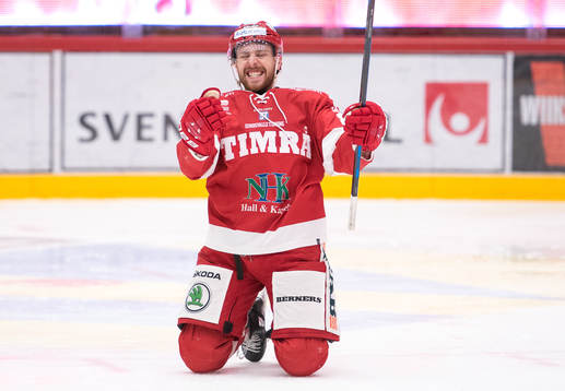 Bläddra bland fler bilder av Ishockey, Hockeyallsvenska finalen, Timrå - Leksand