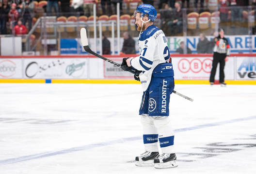 Leksands Mattias Ritola deppar