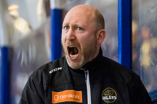 Pål Kristian Gulbrandsen, head coach of Stavanger Oilers,