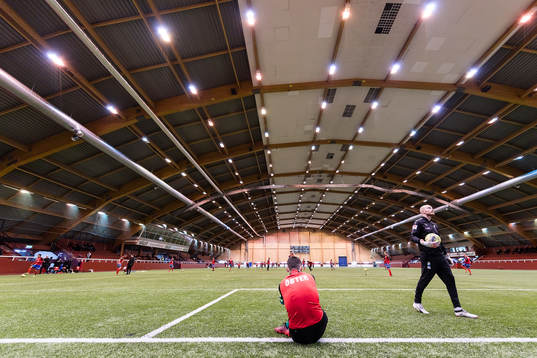 Östers målvakt Robin Malmkvist och målvakt Ramus Rydén