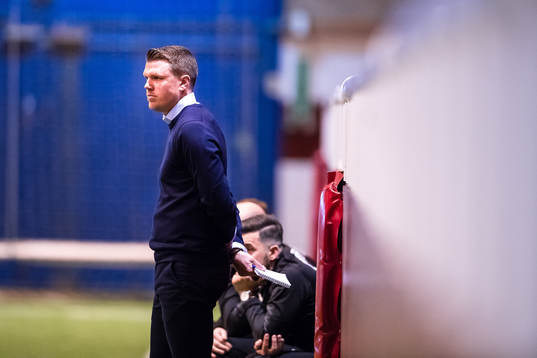 Östers tränare Christian Järdler