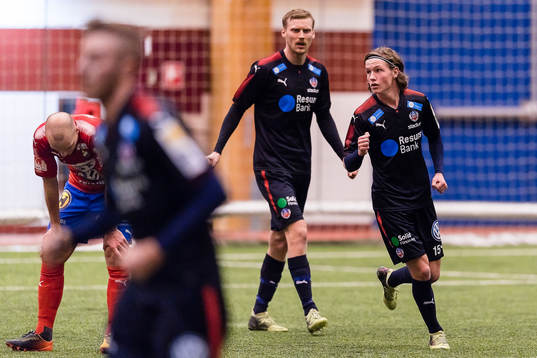 Helsingborgs Max Svensson jublar