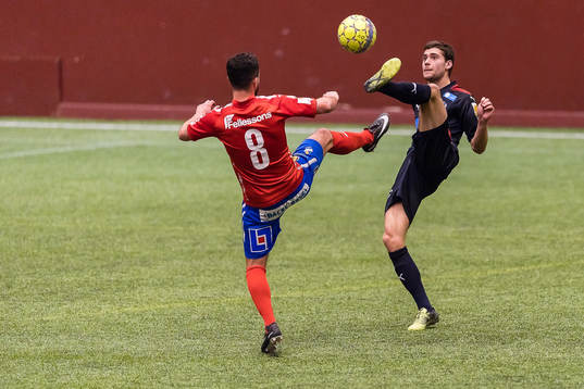 Östers Liridon Silka och Helsingborgs Mattias Almeida