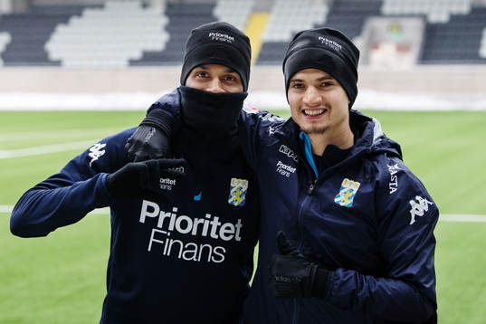 Amin Affane (till höger)