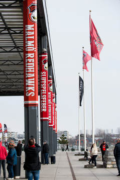 Malmö Arena exteriör