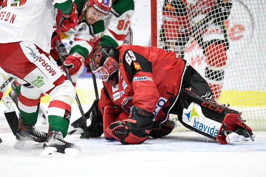 Malmö Redhawks målvakt Oscar Alsenfelt